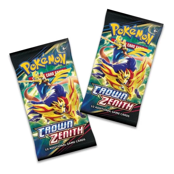 Pokemon Crown Zenith booster pack 10 kártya