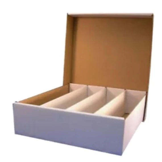 Ultra PRO kártyatároló doboz 3200 kártyához, lapra szerelhető fehér karton tárolódoboz