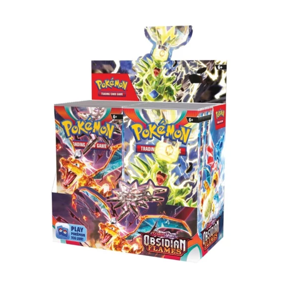  Pokémon Scarlet & Violet: Obsidian Flames – Booster Display 