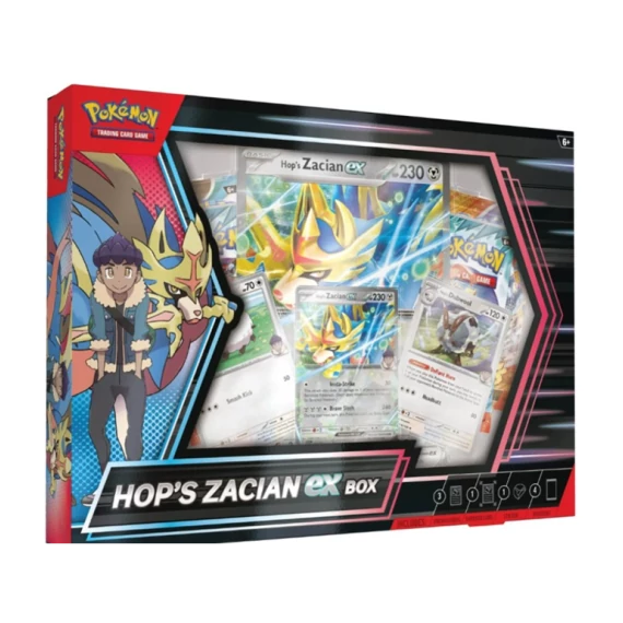Pokémon TCG - Hop's Zacian ex box
