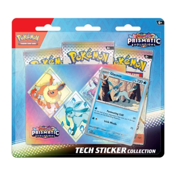 Pokémon TCG: Scarlet & Violet: Prismatic Evolutions Tech Sticker Glaceon